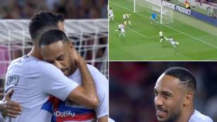 Chelsea fans are raving after Aubameyang scores against Manchester City
