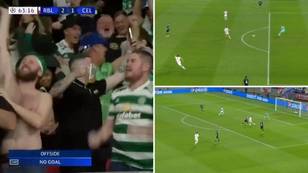 Joe Hart howler gifts RB Leipzig a goal just SECONDS after Celtic fans celebrated VAR ruling out another for the German club