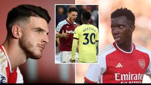 Declan Rice breaks silence on angry altercation with Arsenal teammate Eddie Nketiah