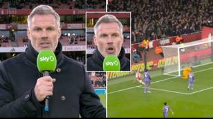 Jamie Carragher slams Arsenal captain for celebrations after win vs Liverpool