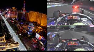 Unseen footage shows Max Verstappen had lap 'ruined' by rival driver at Las Vegas GP before controversial move