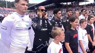 Lewis Hamilton accused of "disrespecting national anthem" at Austrian Grand Prix