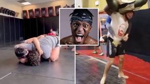 Dillon Danis is getting trolled online for posting MMA training videos ahead of KSI boxing fight