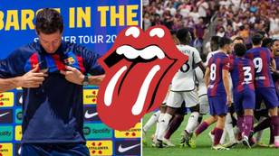 The reason why Barcelona will wear Rolling Stones logo as main shirt sponsor for El Clasico clash