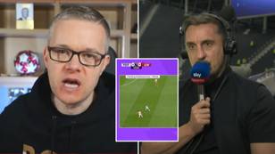 Mark Goldbridge slams Gary Neville over 'joke' Liverpool replay stance