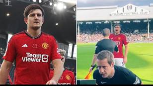 Harry Maguire’s reaction when referee John Brooks checked the pitchside monitor goes viral