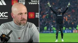 Erik ten Hag claims Andre Onana is the 'second best goalkeeper' in the Premier League with shock name top