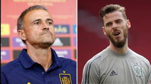 Luis Enrique's brutal assessment explains why he's omitted David de Gea from provisional 55-man World Cup squad