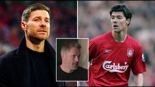 What Xabi Alonso did at 22 to anger Jamie Carragher proves he's perfect choice for next Liverpool manager