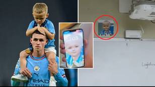 Phil Foden's four-year old son has become a viral sensation in South America