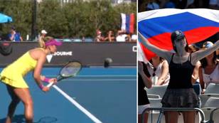 Russian flags banned from Australian Open following controversial display