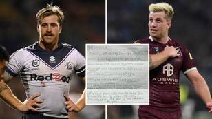 Fuming 92-year-old fan pens personal letter to Cameron Munster giving him a hilarious new nickname