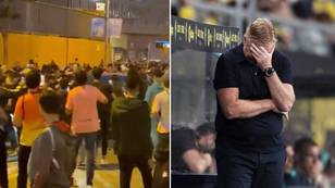 Ronald Koeman's Car Attacked By Furious Barcelona Fans After Real Madrid Defeat