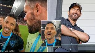 Ben Foster tried to persuade Nani to join Wrexham at Soccer Aid