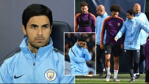 Mikel Arteta 'managed' Man City for just one game and set unwanted record which has stood ever since