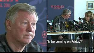 Sir Alex Ferguson once caught demanding reporter be banned for asking Ryan Giggs question