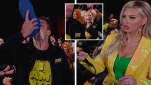 Grayson Waller shocks fellow superstars as he sinks a shoey after being drafted to WWE SmackDown