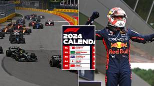 Fans aren't happy with the 2024 F1 racing calendar