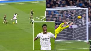 Vinicius Jr scores outrageous long-range goal for Real Madrid against Girona, it was unstoppable