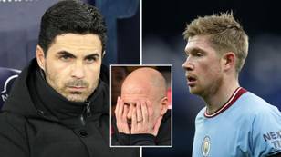 Kevin De Bruyne ABSENT from Man City squad in boost to Arsenal's slim Premier League hopes