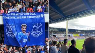 Everton fans unveil classy banner in support of Dele Alli during Premier League opener against Fulham