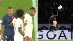 Nice striker Terem Moffi trolls Kylian Mbappe on social media after angry altercation with PSG star