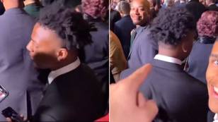 Speed had priceless reaction after being tricked into thinking Cristiano Ronaldo was in the audience at Ballon d'Or ceremony