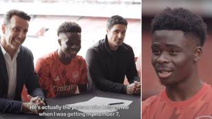 "I couldn't believe it..." - Bukayo Saka reveals the story of how he came to wear Arsenal's No 7 shirt