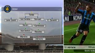 Adriano was so overpowered on Pro Evolution 6 because of Konami's producer