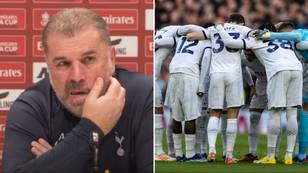Ange Postecoglou says he expects player will 'never play for Tottenham again' in incredibly blunt statement