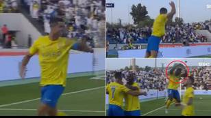 Sadio Mane hitting the SIUUUU while celebrating with Cristiano Ronaldo is iconic