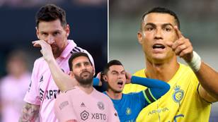Cristiano Ronaldo & Lionel Messi's EASFC 24 ratings part of massive leak, fans can't believe it