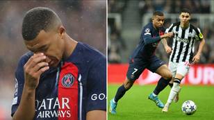 Fans were having a huge debate about Kylian Mbappe's career during Newcastle vs PSG