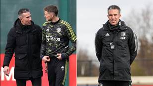 The reason why Van Persie was spotted with Ten Hag at Carrington amid Man Utd coaching role speculation