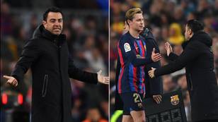 Xavi admits he has serious fitness concerns over two key Barcelona players ahead of Man Utd clash