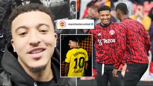 Only two Man Utd players have liked the club’s goodbye to Jadon Sancho as squad make feelings clear