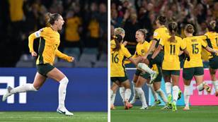 Matildas defeat Ireland 1-0 in their first Women's World Cup match on home soil