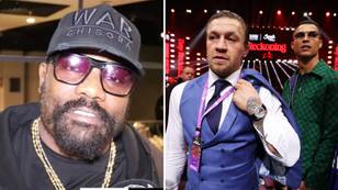 Derek Chisora embarks on foul-mouthed Conor McGregor rant after soaking himself in UFC star's stout