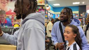 Newcastle United star Allan Saint-Maximin buys toys for 100s of fans