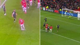 Andre Onana saves penalty in stoppage time as Man United secure huge win in the Champions League