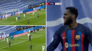 Barcelona players were furious with Ansu Fati after he blocked a certain goal against Real Madrid