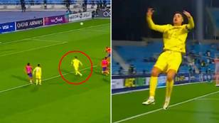 Cristiano Ronaldo kicks off his 2024 with incredible goal and new celebration, everyone will be copying it