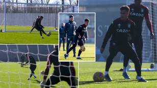Stunning Footage Of Philippe Coutinho's First Villa Training Session Emerges, He's Still Elite