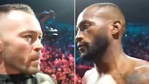 New footage shows what Colby Covington told Leon Edwards after insulting his dead father