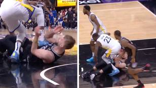 Draymond Green goes nuclear on referees after being ejected for STOMPING on rival