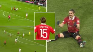 Marcel Sabitzer scores TWO goals against Sevilla, Man United fans are loving him in that advanced role