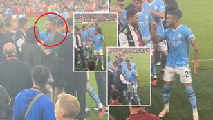 What caused scuffle between Kyle Walker and Arsenal coach after Man City defeat