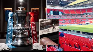The FA Cup trophy has already been 'partially engraved' ahead of final, breaking age-old tradition