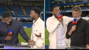 Daniel Sturridge sings Usher in front of Roy Keane on Super Sunday, football is officially back