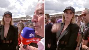 Cara Delevingne hits back at Martin Brundle following grid walk snub at British Grand Prix